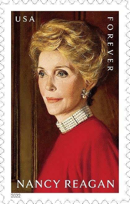 USPS releases Nancy Reagan stamp 